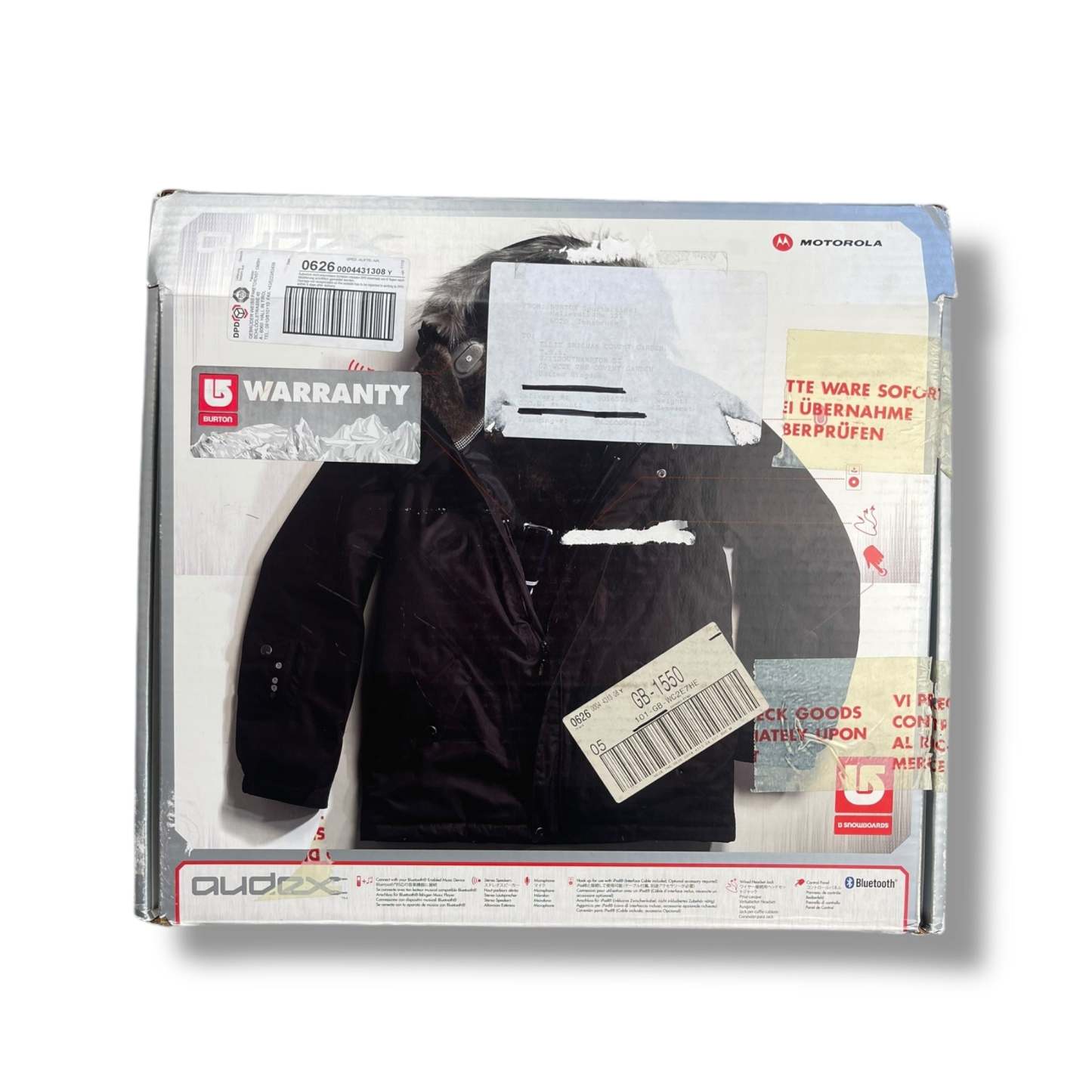 2000's Burton x Motorola Audex 'Download' Jacket (L)