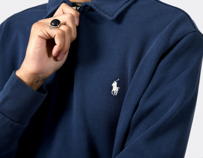 Classic Half Zip Longsleeve Sweatshirt Cruise Navy