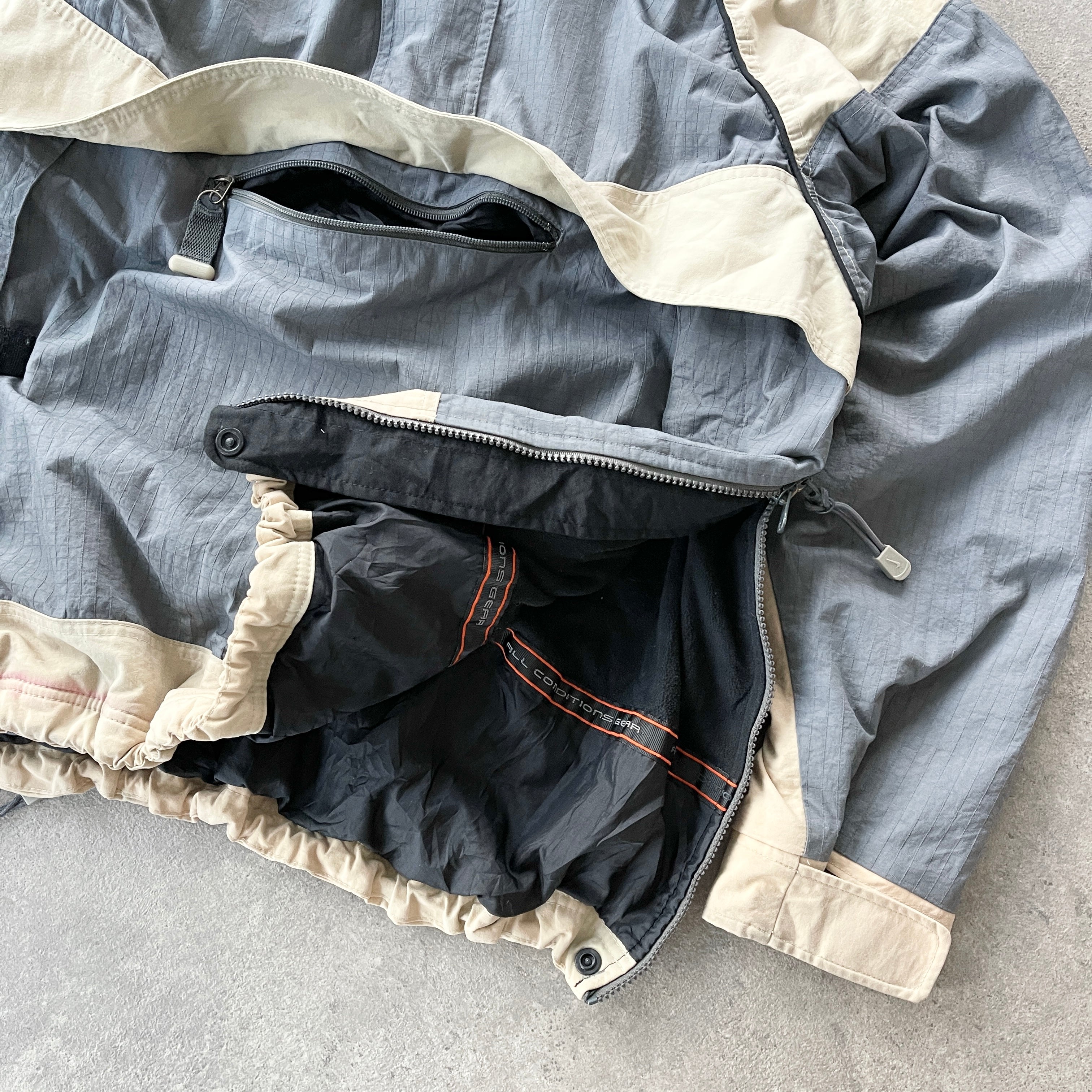 Men's stormfit heavyweight fleece lined padded jacket