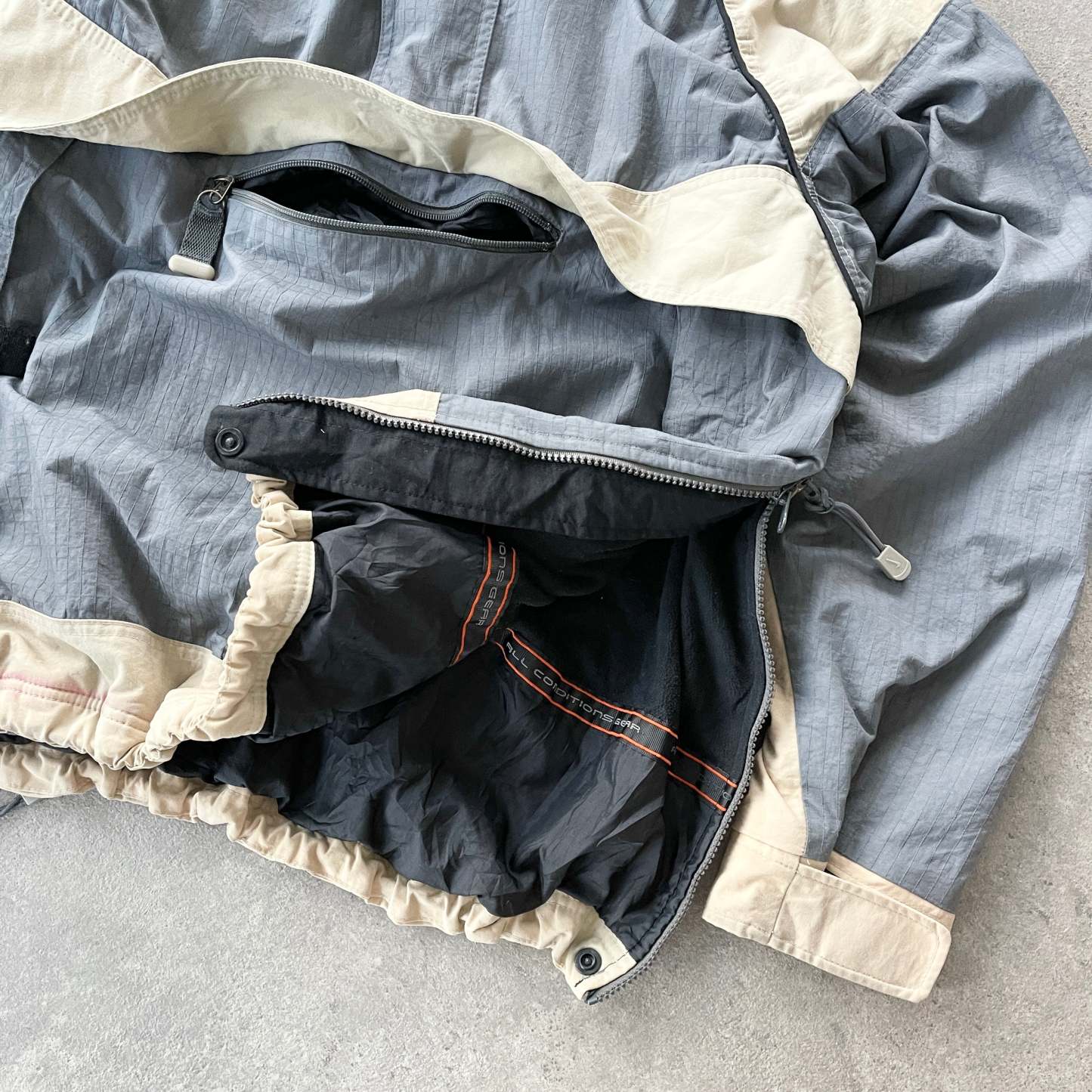 Men's stormfit heavyweight fleece lined padded jacket