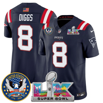 Men's NE Patriots 2026 Jersey