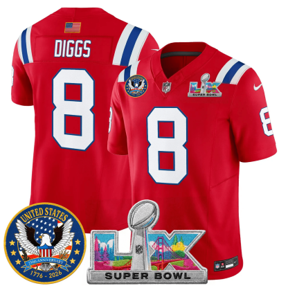 Men's NE Patriots 2026 Jersey