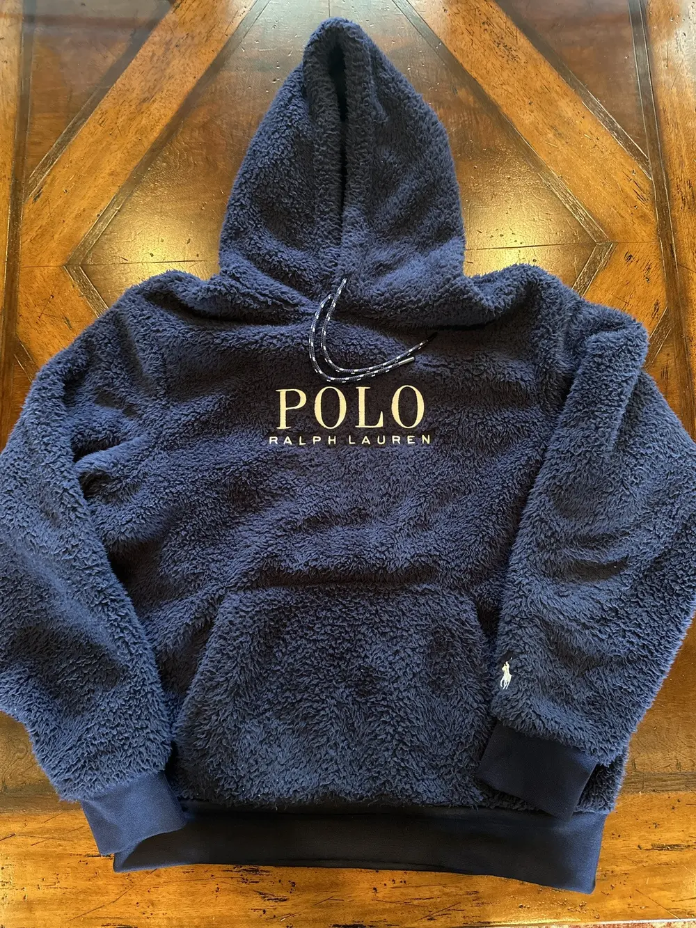 Furry Polo Hoodie