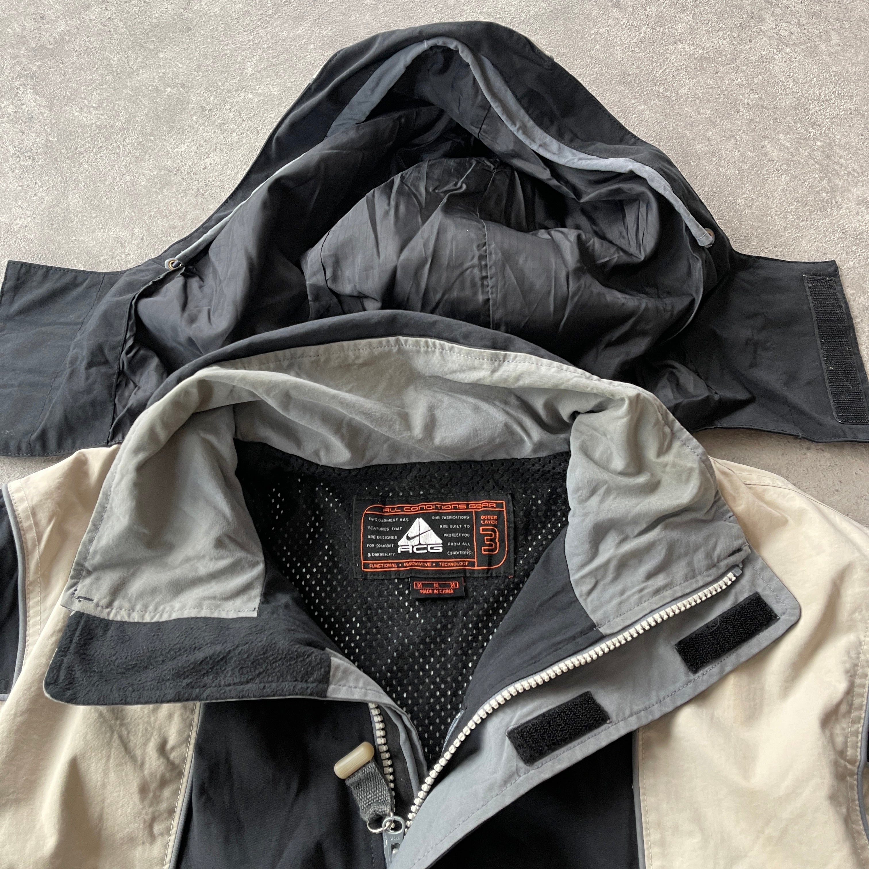 Men's stormfit heavyweight two tone padded waterproof jacket