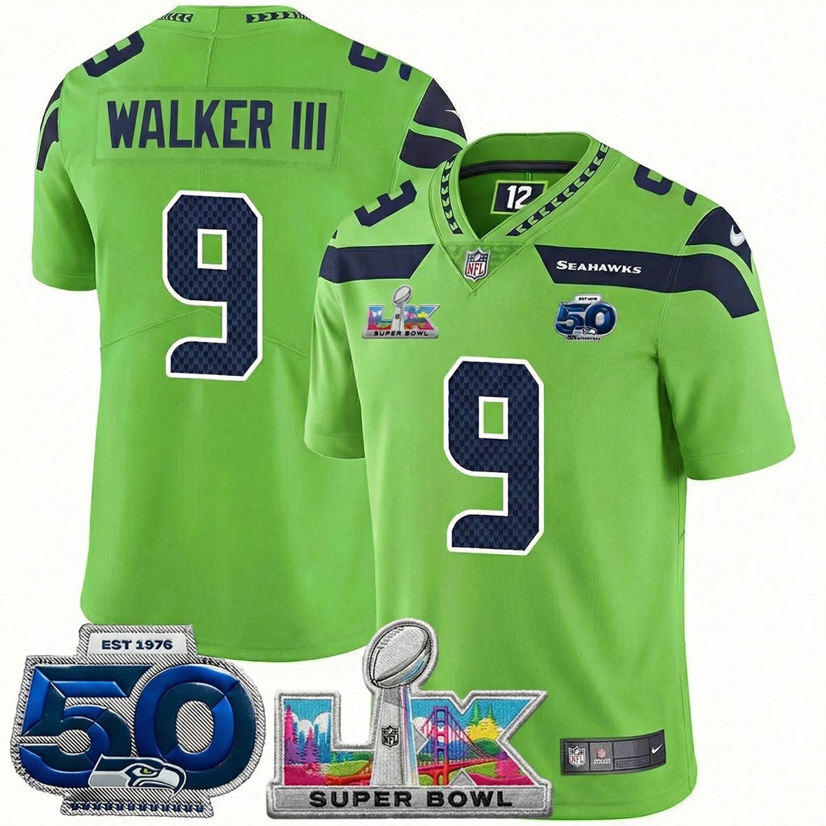 Men's SEA Football Jersey