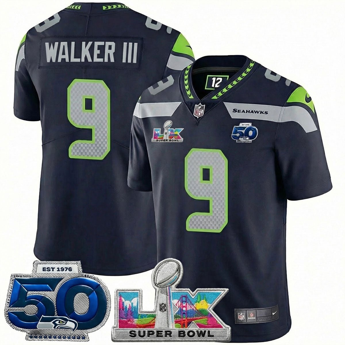 Men's SEA Football Jersey