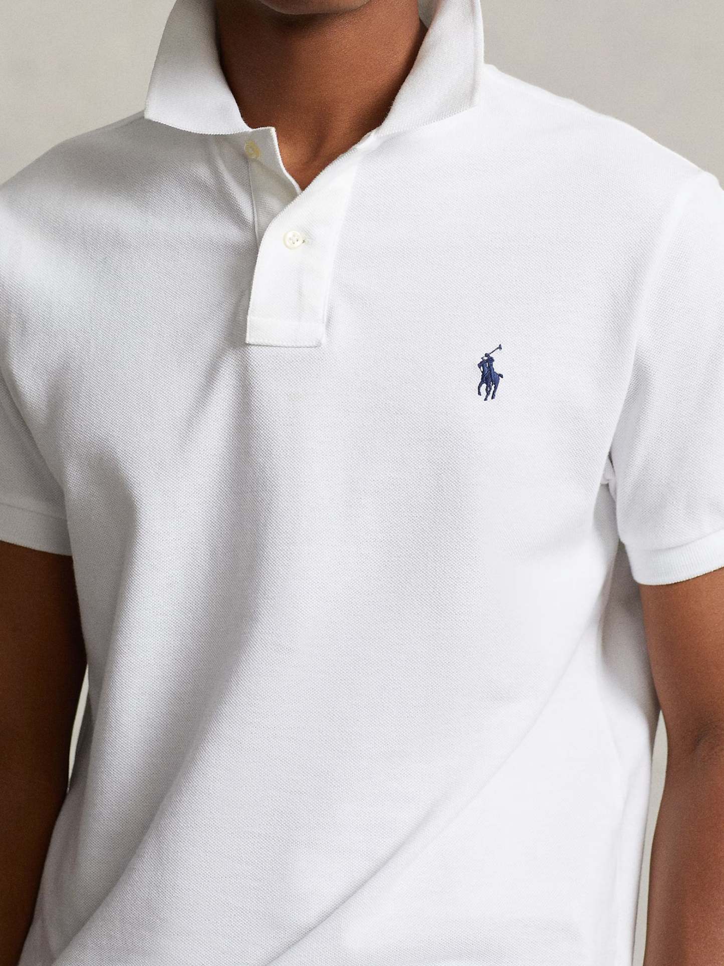 Men's - Polo - White