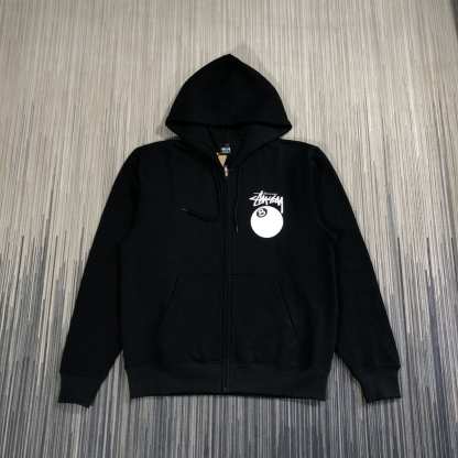 Rare 8-Ball Zip Hoodie