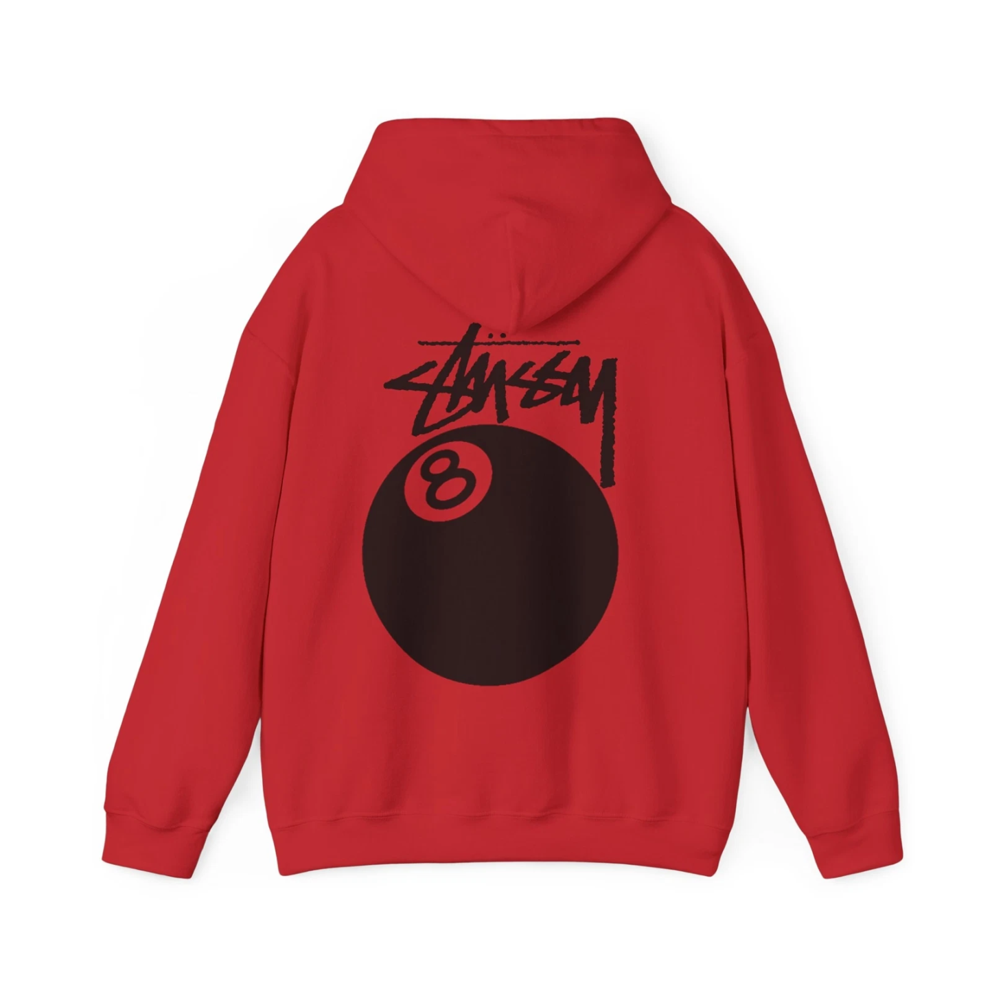 STÜSSY 8 BALL REP HOODIE, Streetwear Sweatshirt, Urban Fashion, Cool Pullover