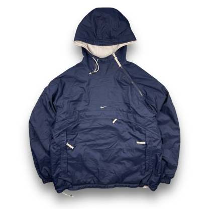 2000's Nike Reversible Asymmetric Zip Fleece Jacket