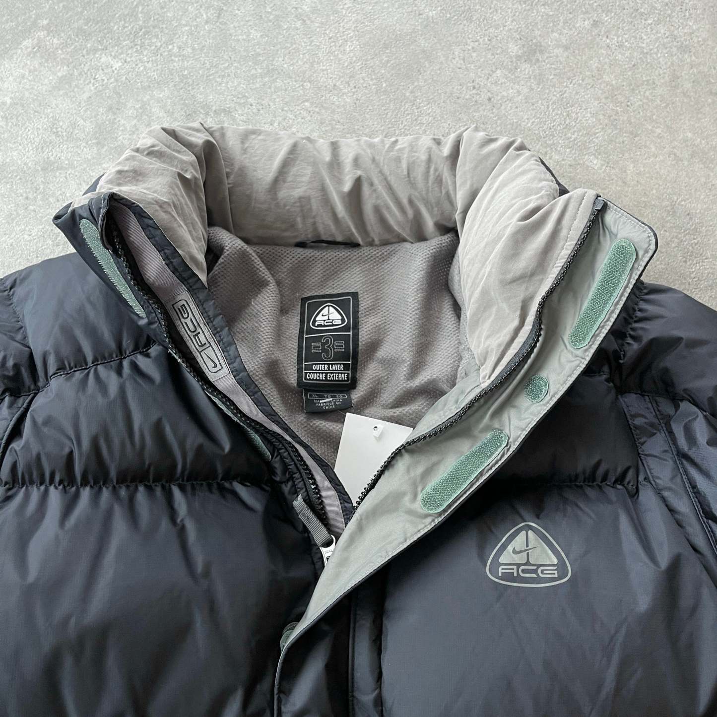 Men's heavyweight technical down fill puffer jacket