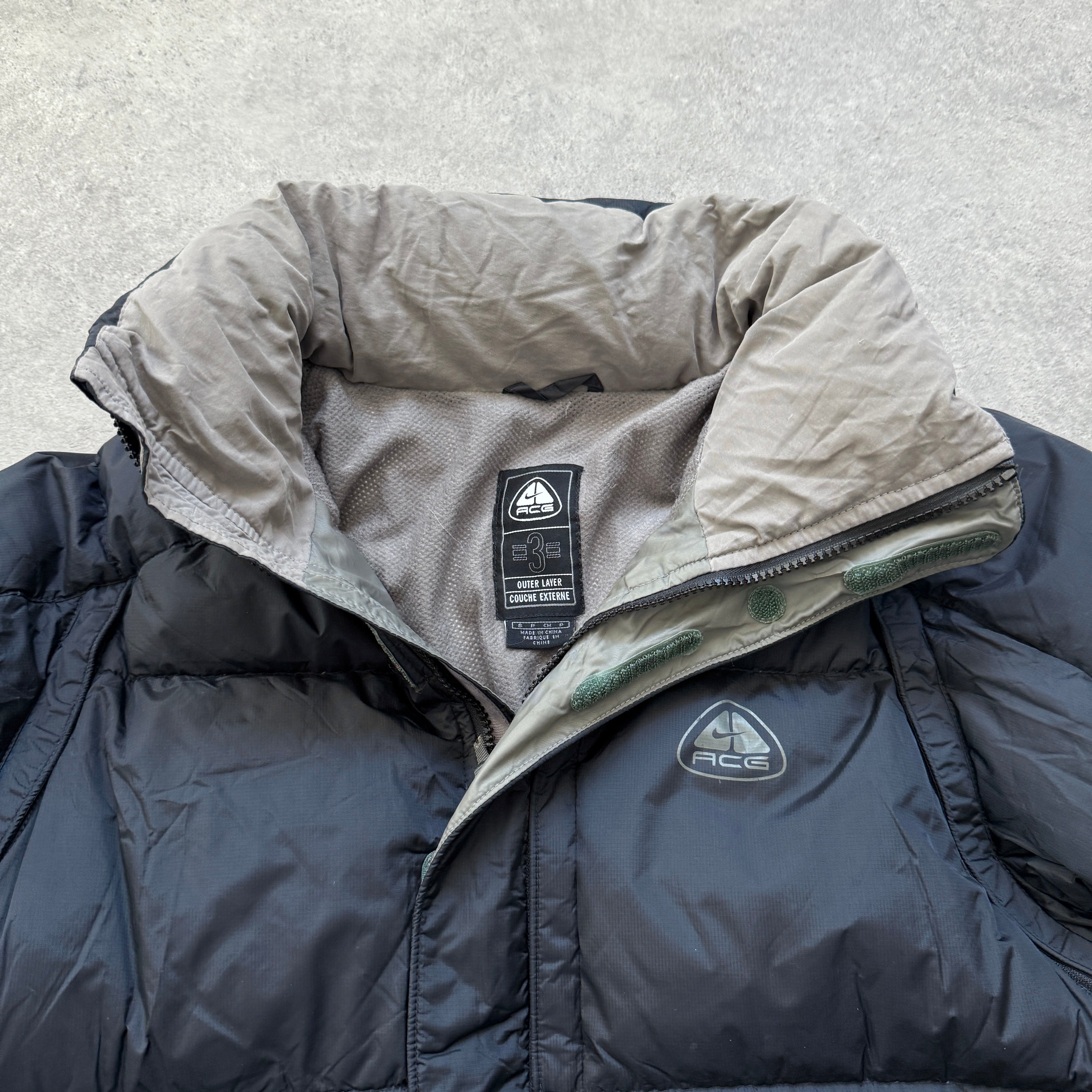 Men's  heavyweight technical down fill puffer jacket