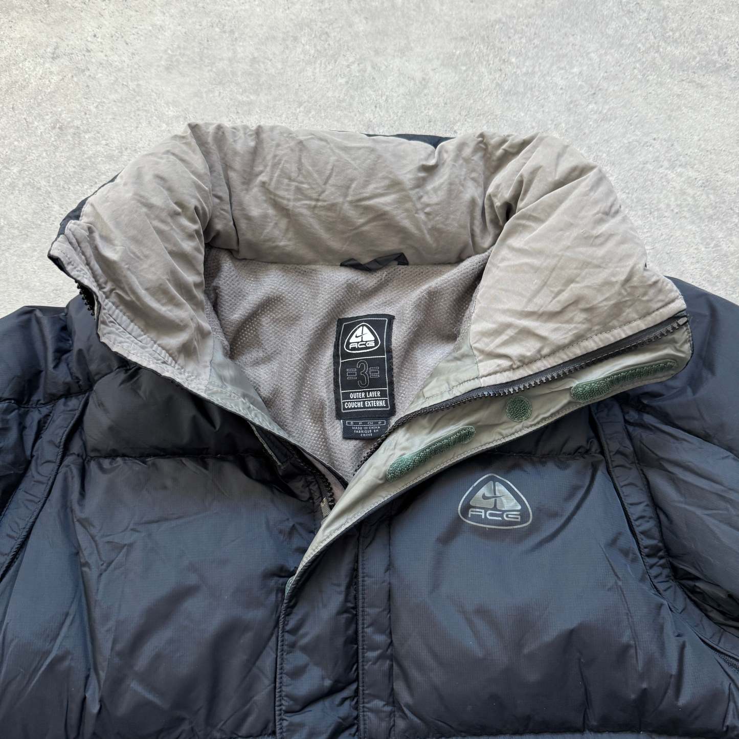 Men's  heavyweight technical down fill puffer jacket