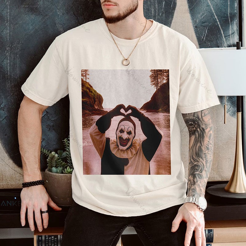 Horror Icon's Cute Gesture Halloween Heart Spooky Crewneck Vibe