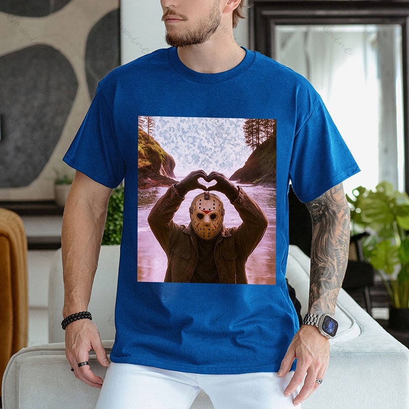 Horror Icon's Cute Gesture Halloween Heart Spooky Crewneck Vibe