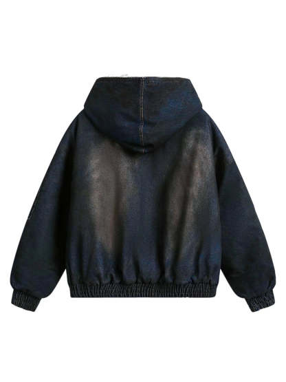 [Copy]Washed Hooded Jacket