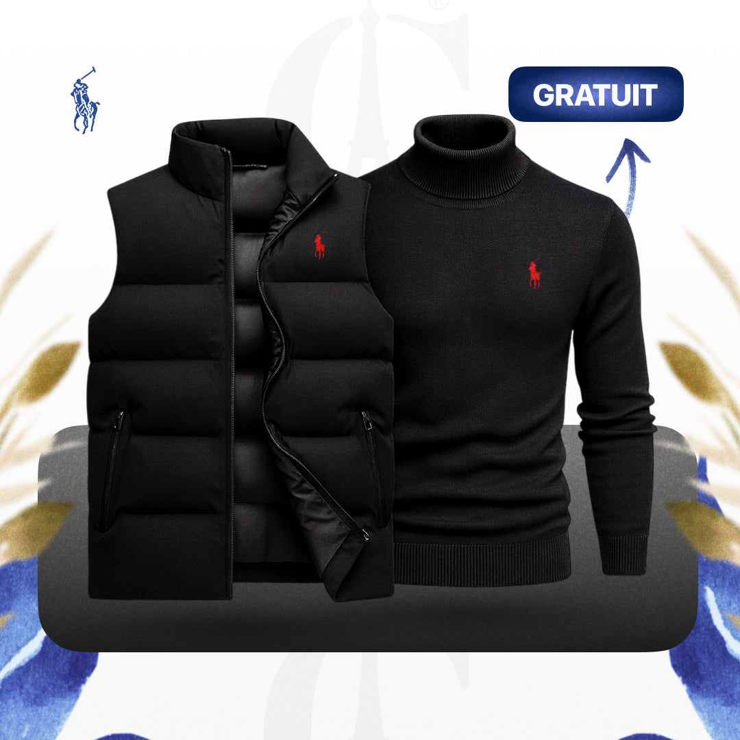Gilet R&L + Pull Offert (Dernières Démarques)