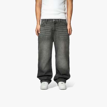 Star Denim "Phantom Black" with Print