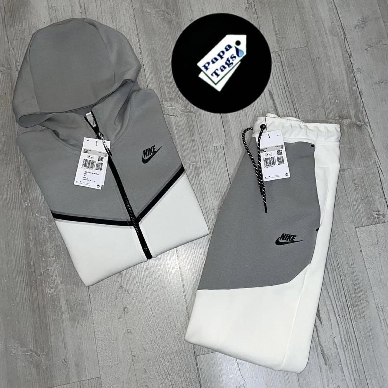 Men's Grey and White Suit