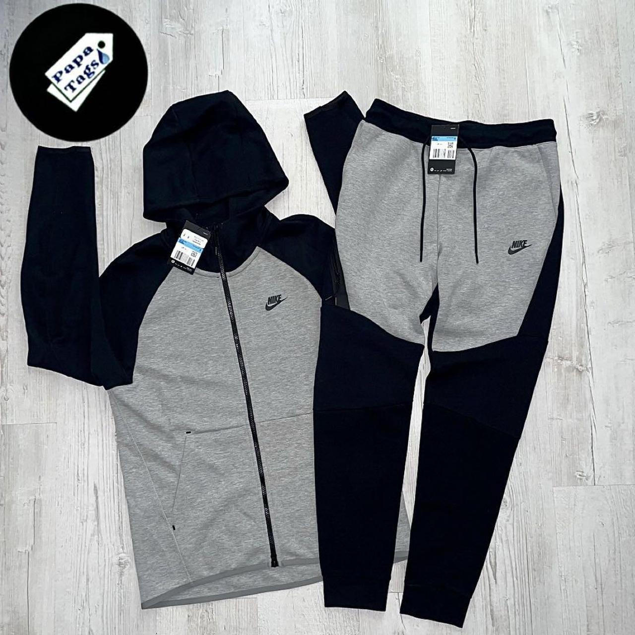 Men's Black and Grey Suit