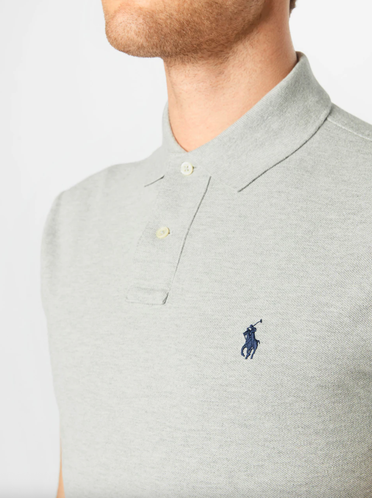 Men's - Polo - Grey