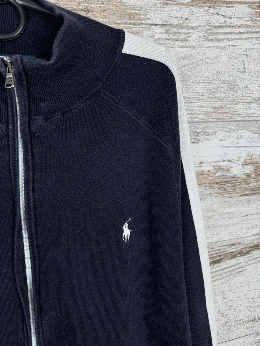 Vintage Polo RL zip sweater rugby sweatshirt