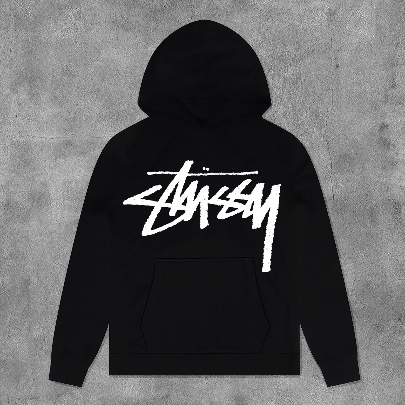 Classic Letters Logo Print Long Sleeve Hoodies