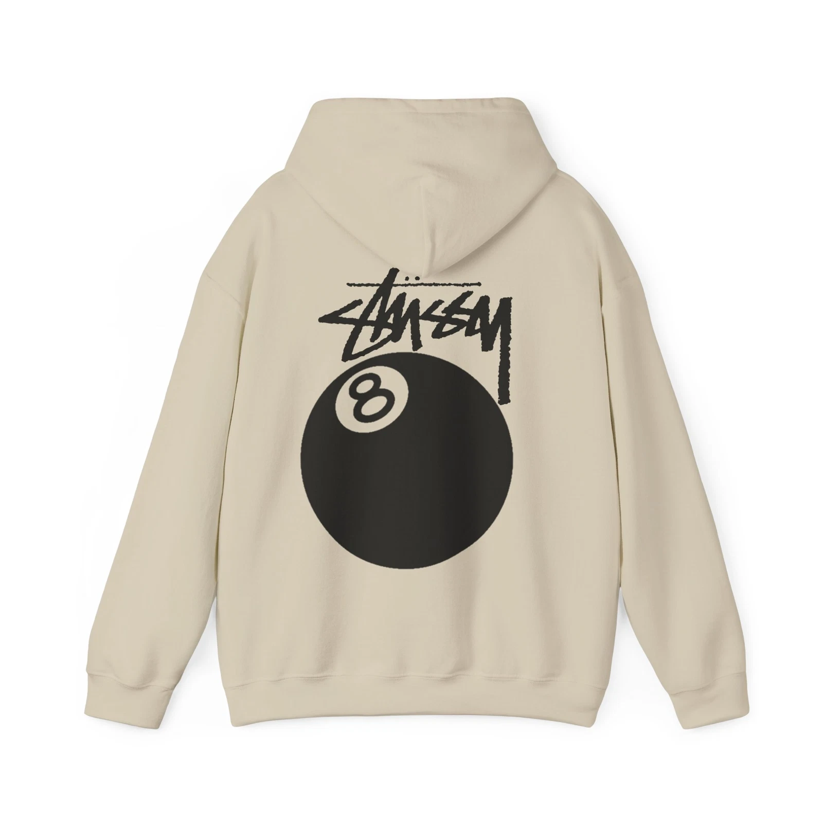 STÜSSY 8 BALL REP HOODIE, Streetwear Sweatshirt, Urban Fashion, Cool Pullover
