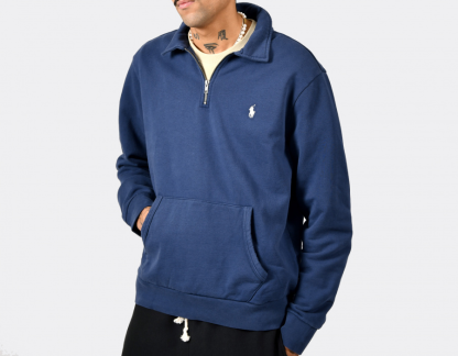 Classic Half Zip Longsleeve Sweatshirt Cruise Navy