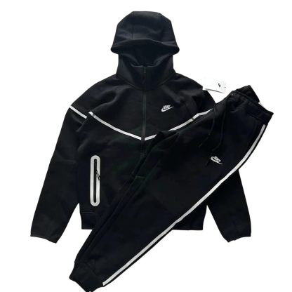 Tech Fleece Tracksuit Black 