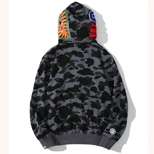 Camo Hooded Jacket