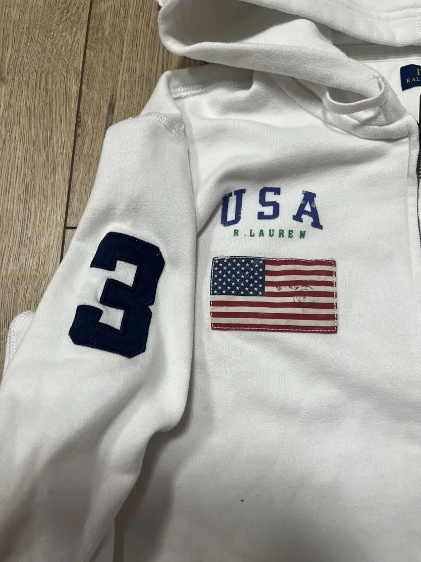 POLO RL ZIPPER HOODIE USA