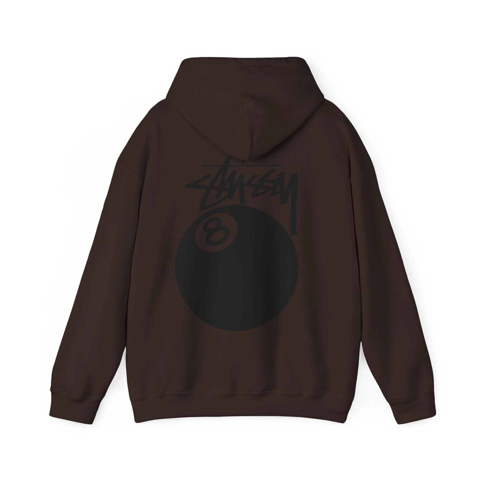 STÜSSY 8 BALL REP HOODIE, Streetwear Sweatshirt, Urban Fashion, Cool Pullover