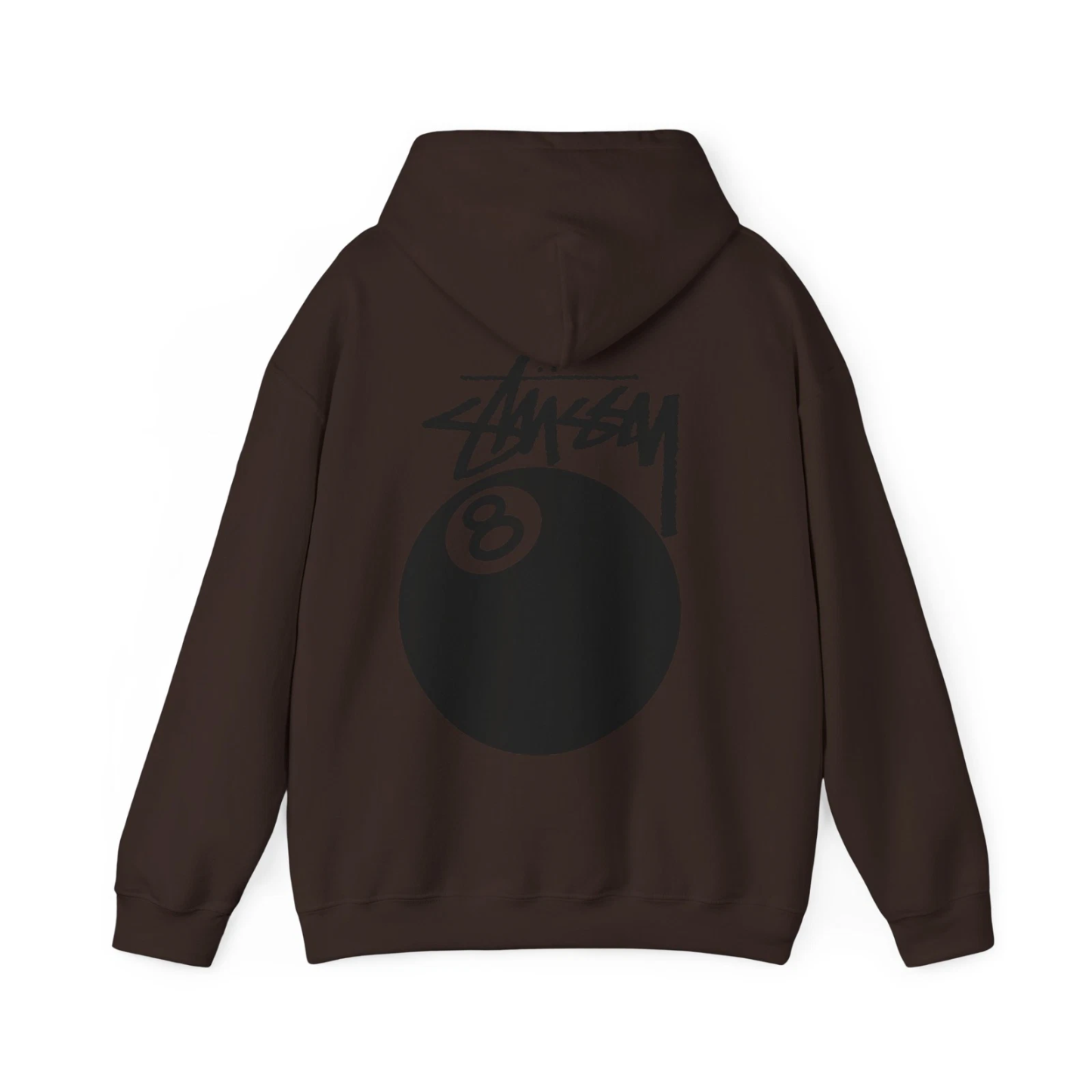 STÜSSY 8 BALL REP HOODIE, Streetwear Sweatshirt, Urban Fashion, Cool Pullover