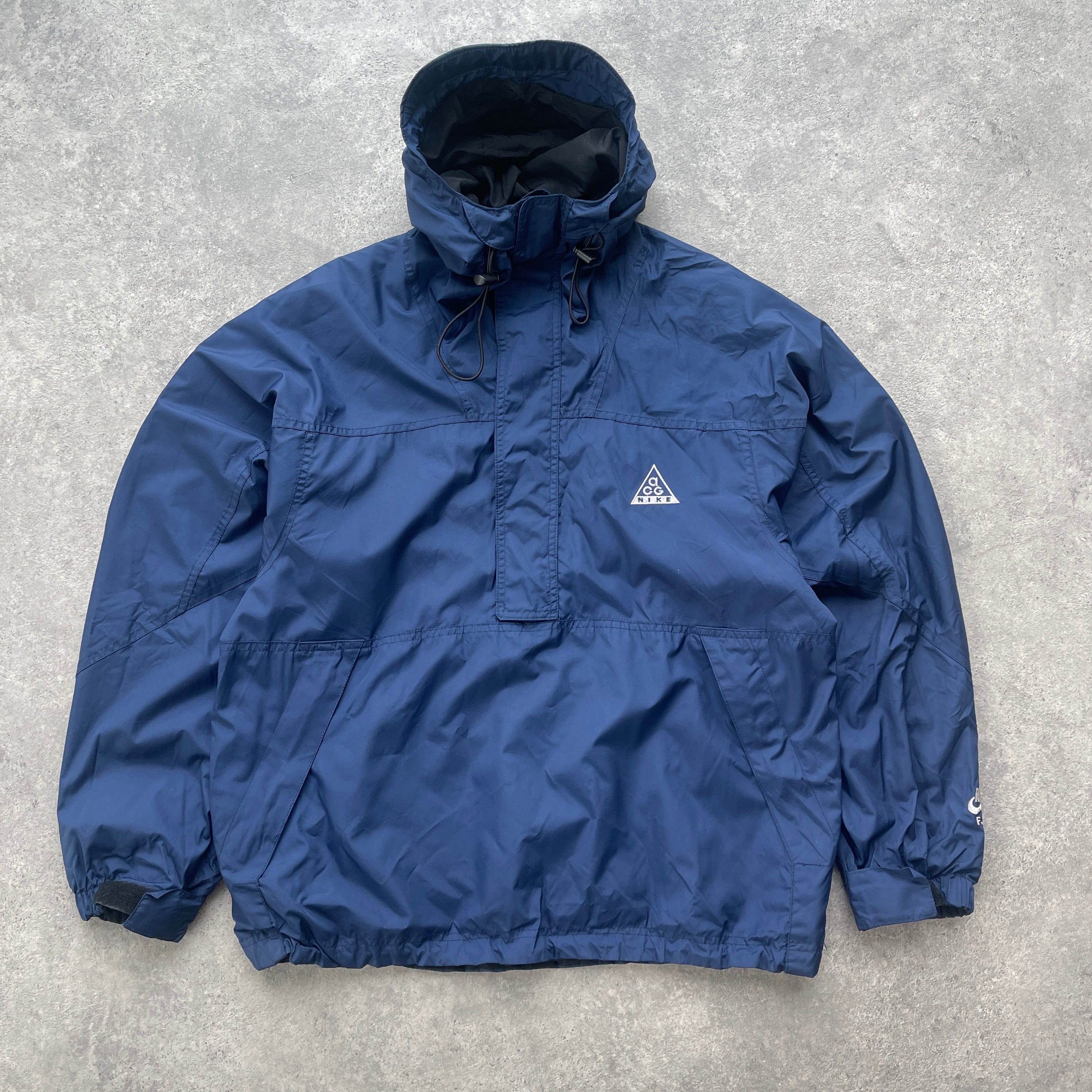 Men's 1/2 zip lightweight shell jacket