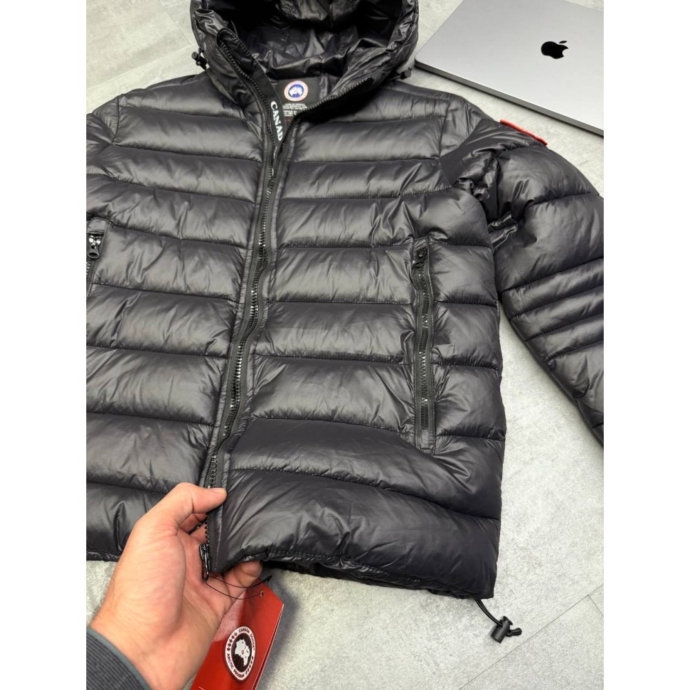 Black down jacket