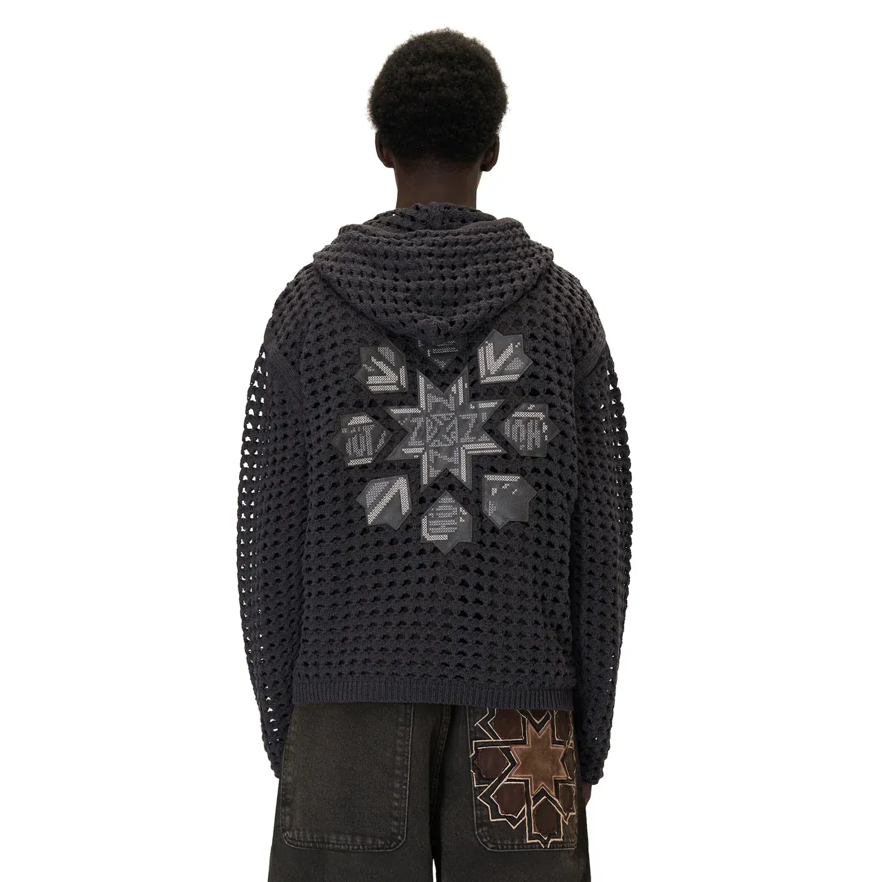 Regal Dial Crochet Zip-Up