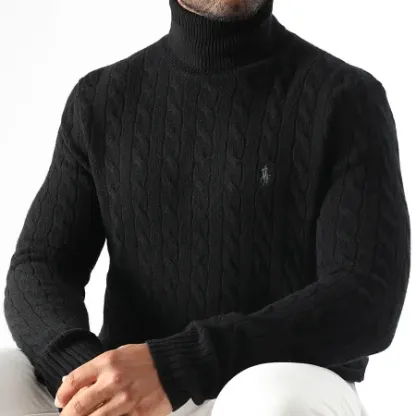 Men's turtleneck sweater
