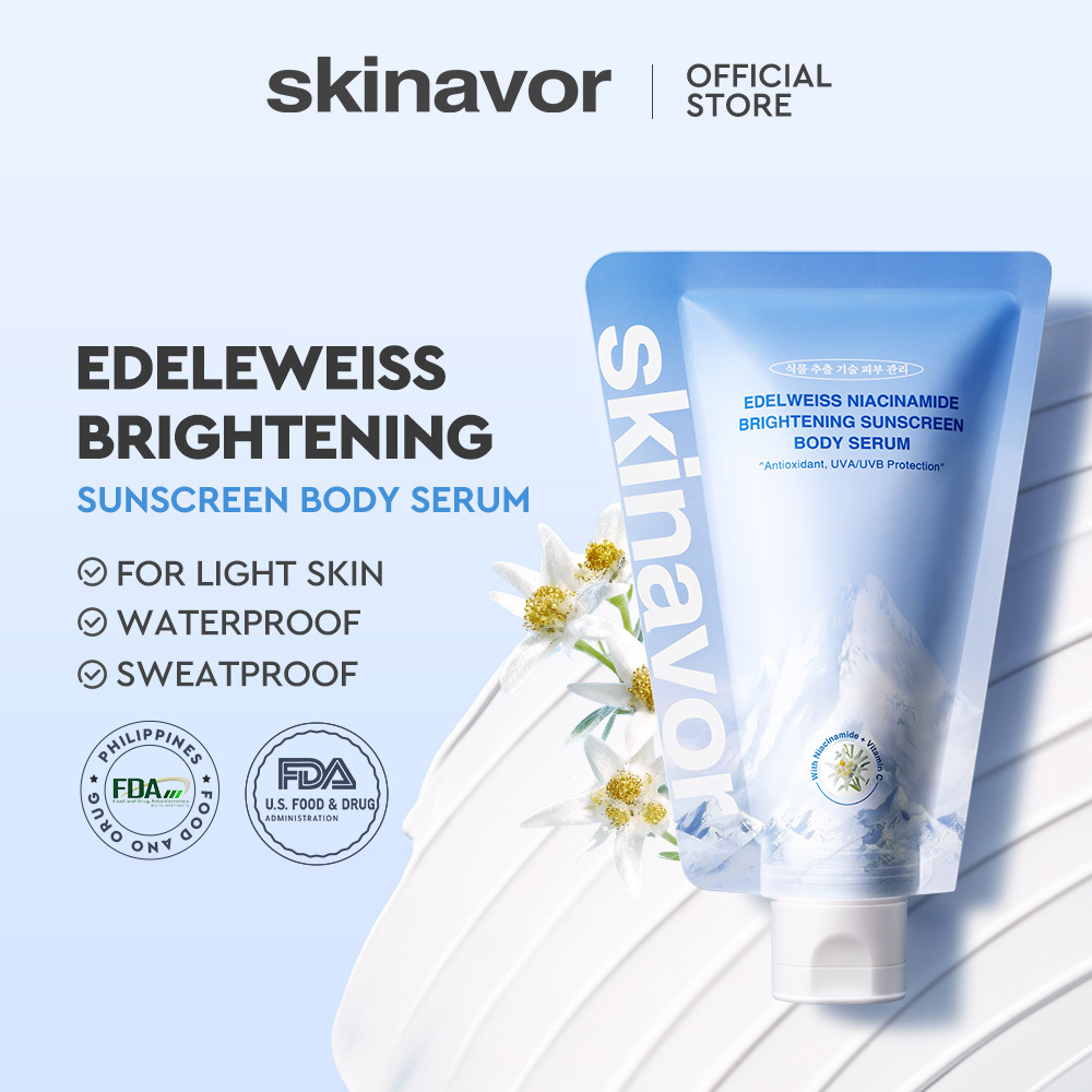 Edelweiss Niacinamide  Brightening Sunscreen  Body Serum