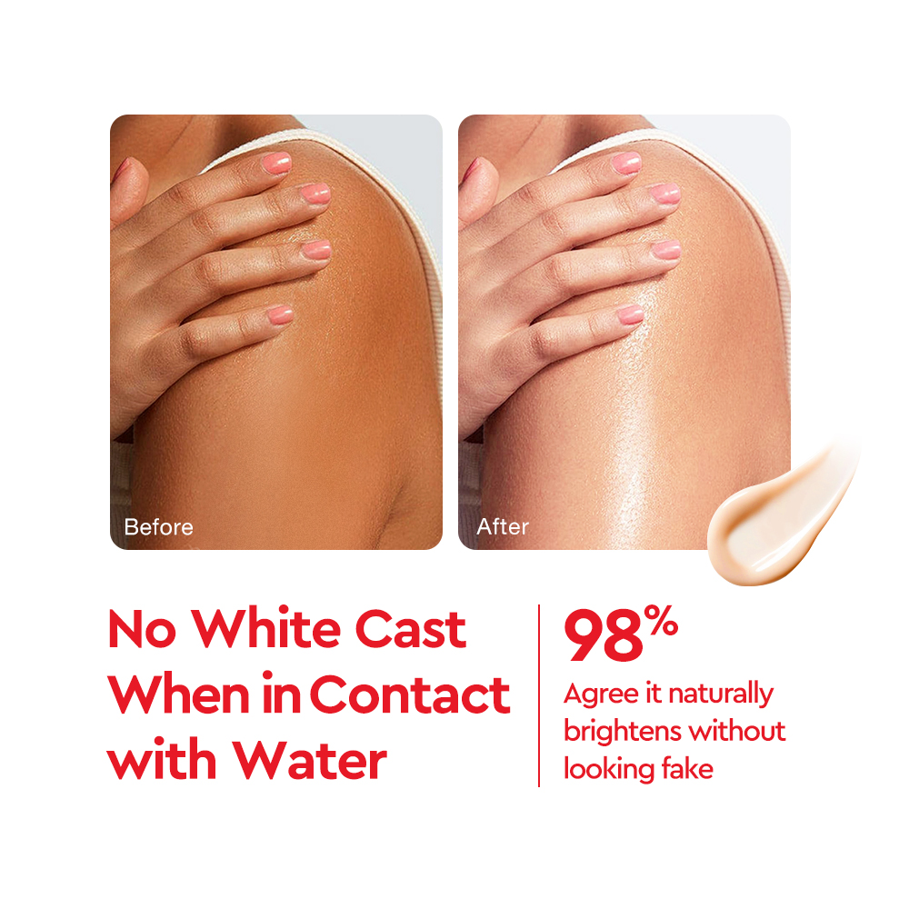 Apple Niacinamide Brightening Sunscreen Body Serum