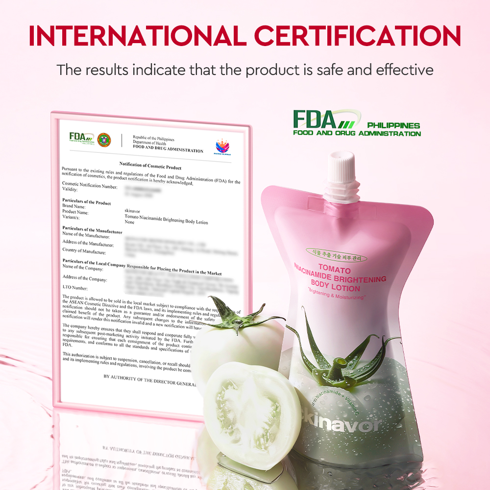 Tomato Niacinamide Brightening Body Lotion