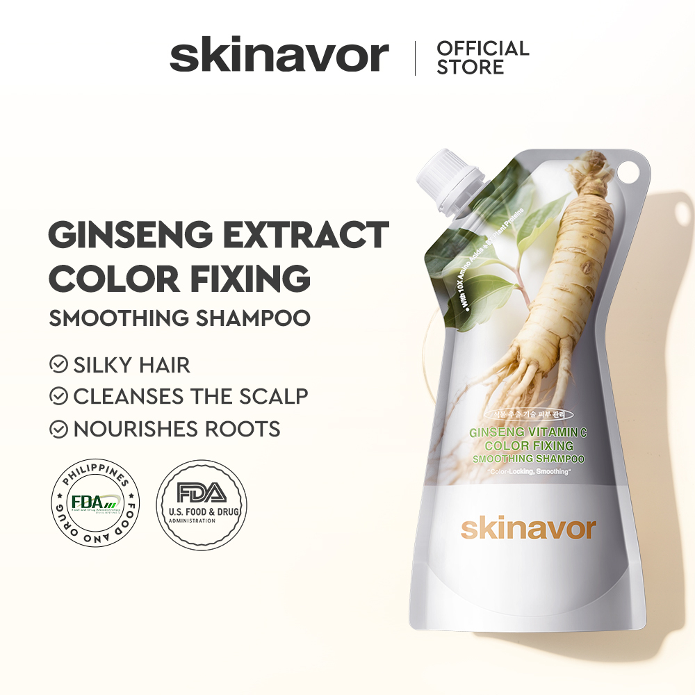 Ginseng Vitamin C Color Fixing Smoothing Shampoo