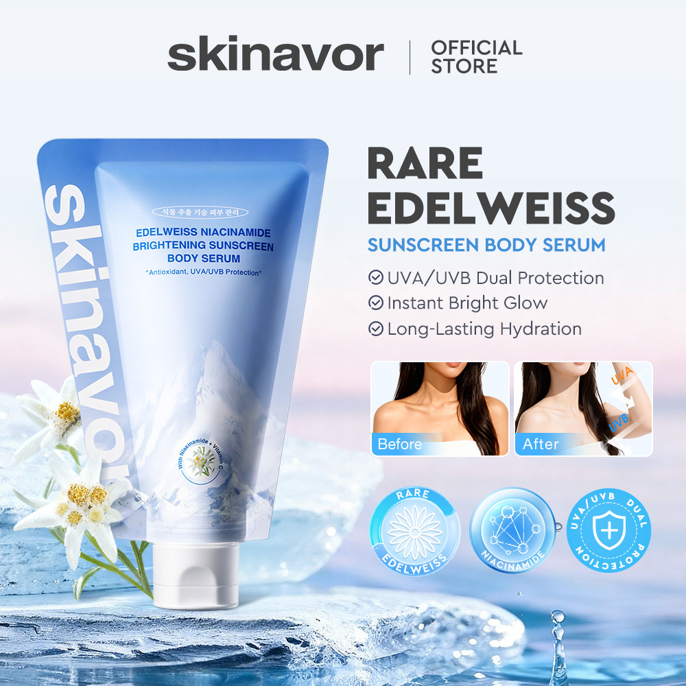 Edelweiss Niacinamide  Brightening Sunscreen  Body Serum