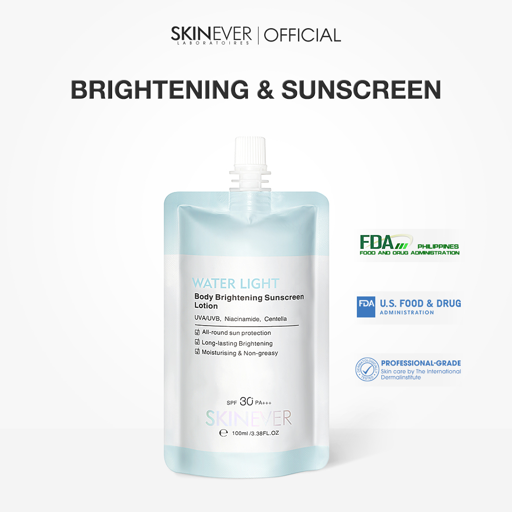 Water Light Body brightening Sunscreen Lotion