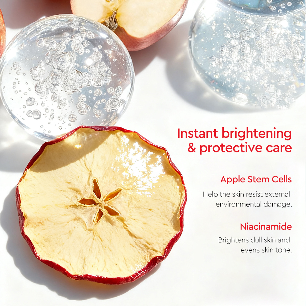 Apple Niacinamide Brightening Sunscreen Body Serum