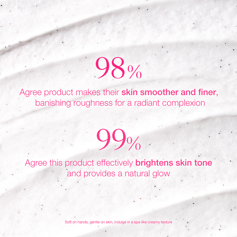 Rose Niacinamide Brightening Body Scrub