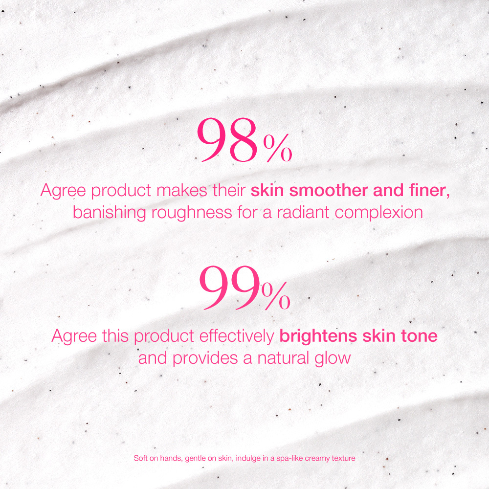 Rose Niacinamide Brightening Body Scrub