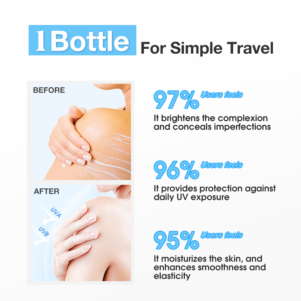 Water Light Body brightening Sunscreen Lotion