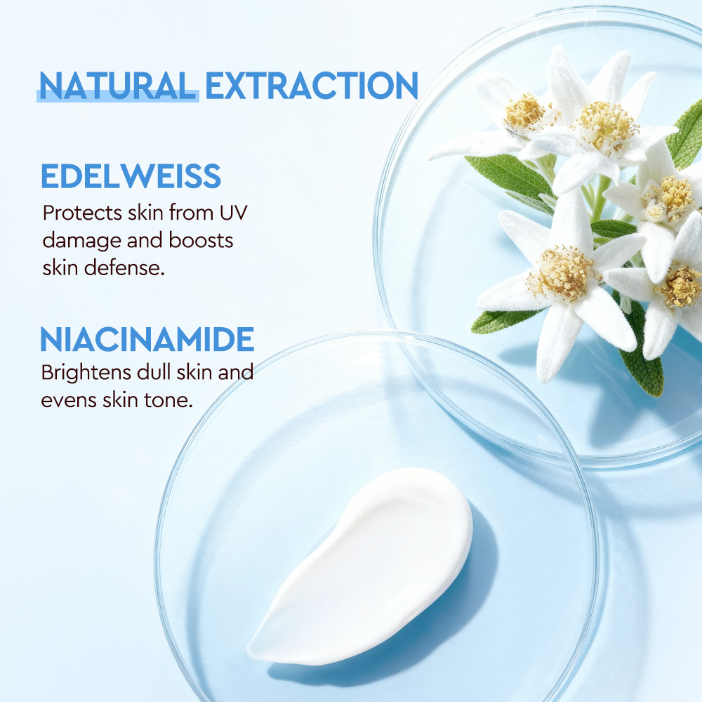 Edelweiss Niacinamide  Brightening Sunscreen  Body Serum