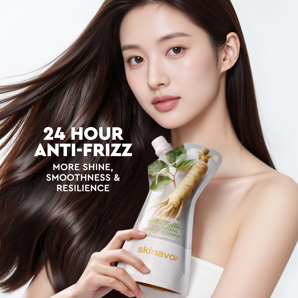 Ginseng Vitamin C Color Fixing Smoothing Shampoo